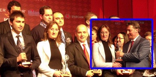 DAMLA DOĞAL KAYNAK SUYU SAPANCA FABRİKASINA TSE MARMARA BÖLGESİ JÜRİ ÖZEL ÖDÜLÜ