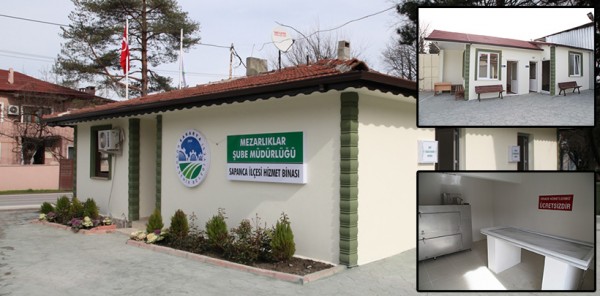 SAPANCA'DA GASİL HANE VE MORG HİZMETE GİRDİ