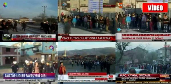 SAPANCA’DA Kİ OLAYLAR ULUSAL TELEVİZYONLARA İŞTE BÖYLE YANSIDI