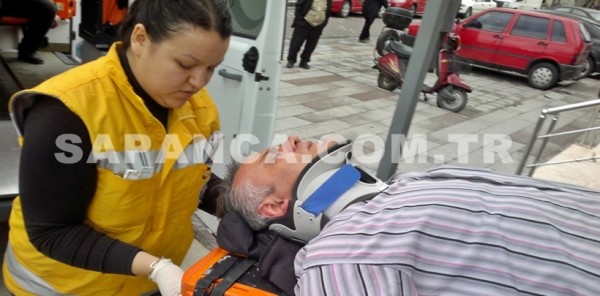 SAPANCA TEM ÇIKIŞINDAKİ KAZADA ENGİN ÇAKMAK VE AHMET DEMİRCİ YARALANDI