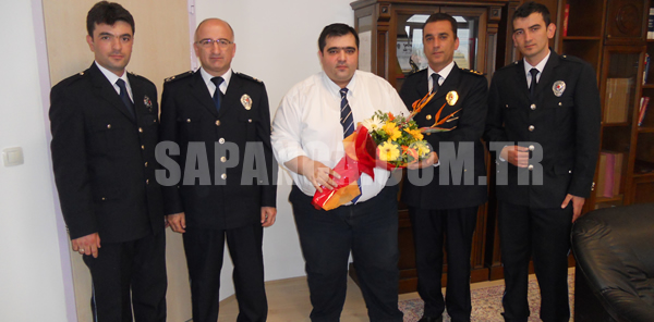 SAPANCA EMNİYET MÜDÜRLÜĞÜ RESMİ KURUMLARI ZİYARET ETTİ
