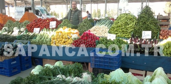 SAPANCA CUMA PAZARI 11 NİSAN TARİHLİ SEBZE VE MEYVE FİYATLARI