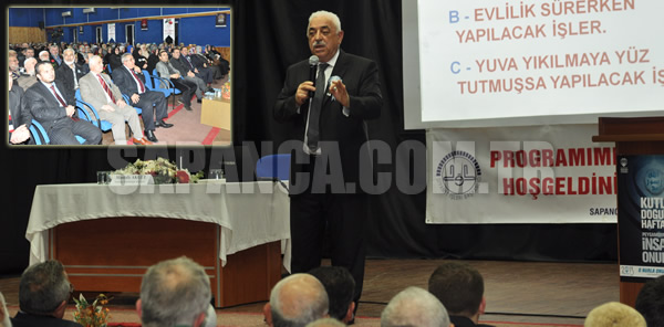 SAPANCA’DA 'HZ.PEYGAMBERİMİZ VE İNSAN ONURU' KONFERANSI