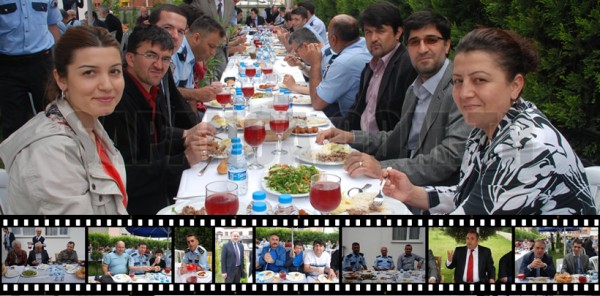 SAPANCA İLÇE EMNİYET MÜDÜRLÜĞÜ YEMEK DÜZENLEDİ