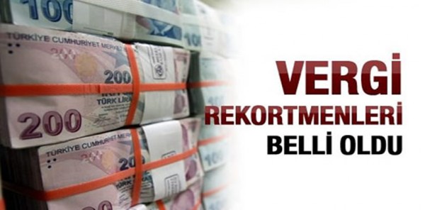İŞTE SAPANCA’NIN VERGİ REKORTMENLERİ