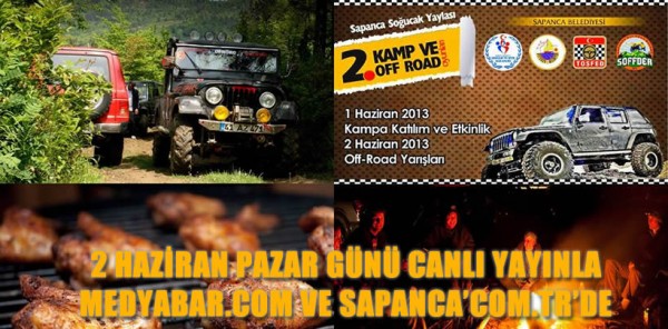 SAPANCA KAMP VE OFF-ROAD OYUNLARI ÖNCESİ HAZIRLIK ÇALIŞMALARI DEVAM EDİYOR