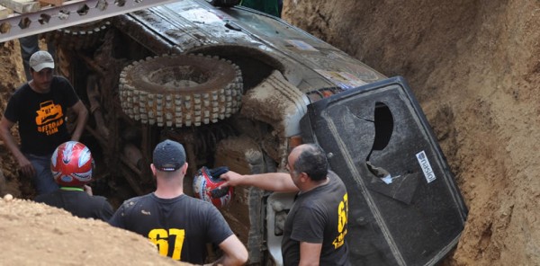 SAPANCA OFF-ROAD YARIŞLARINDA KAZALAR BİR BİRİ ARDINA GELDİ