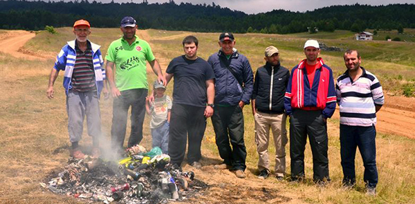 SOFFDER SOĞUCAK'TA MINTIKA TEMİZLİĞİ YAPTI