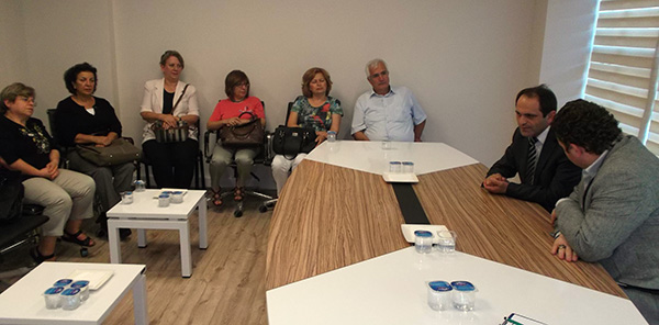 ECEVİT KELEŞ'TEN MHP İL BAŞKANINA ZİYARET