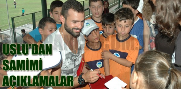 KONYASPOR’UN ÇİÇEĞİ BURNUNDA FUTBOLCUSU MEHMET USLU’YA SAPANCA’DA SEVGİ SELİ