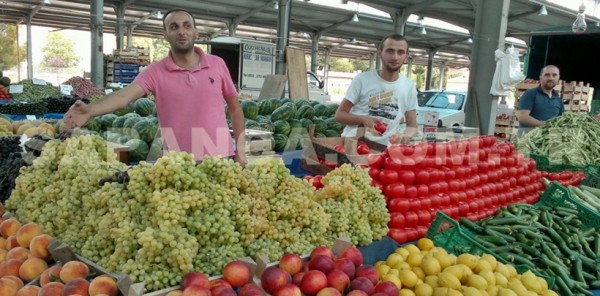 SAPANCA CUMA PAZARI 2 AĞUSTOS TARİHLİ SEBZE VE MEYVE FİYATLARI