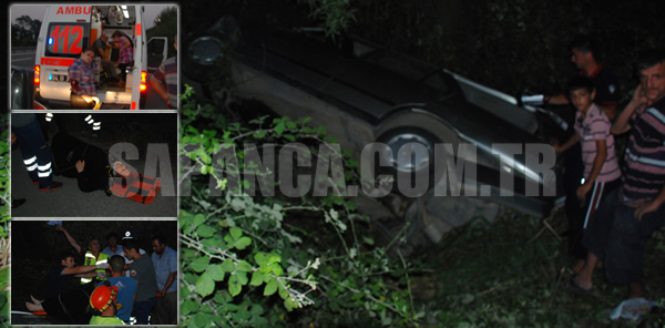 TRABZON’A GİDİYORLARDI SAKARYA’DA ŞARAMPOLE UÇTULAR: 5 YARALI