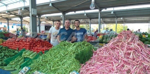 SAPANCA CUMA PAZARI 30 AĞUSTOS TARİHLİ SEBZE VE MEYVE FİYATLARI