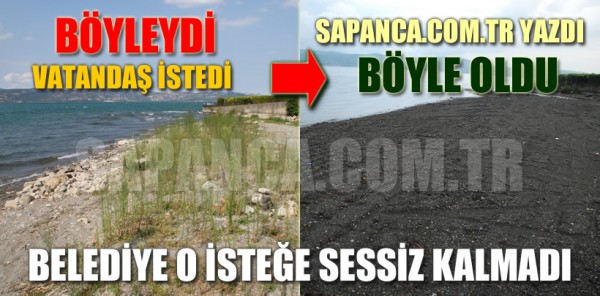 VATANDAŞLAR PLAJIN TEKRAR DÜZENLENMESİNİ İSTEDİ BELEDİYE SESSİZ KALMADI