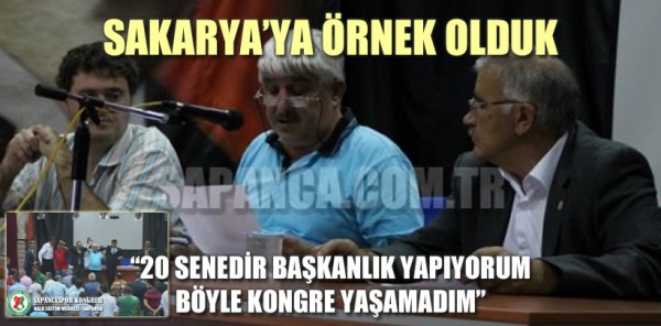 KAMA: '20 SENEDİR BAŞKANLIK YAPIYORUM BÖYLE KONGRE YAŞAMADIM'