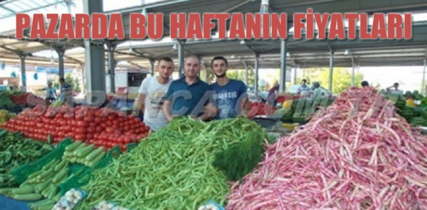 SAPANCA CUMA PAZARI 13 EYLÜL TARİHLİ PARAKENDE SEBZE VE MEYVE FİYATLARI