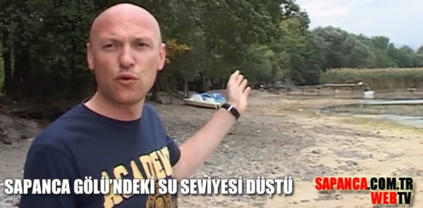 SAPANCA GÖLÜ'NDEKİ SU SEVİYESİ DÜŞTÜ