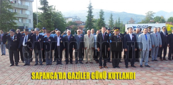 SAPANCA’DA GAZİLER GÜNÜ KUTLANDI