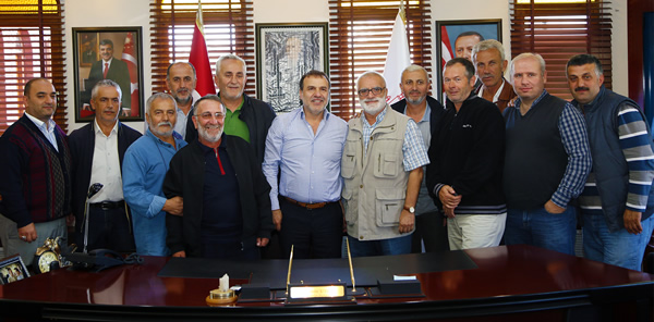 AVCILAR KULÜBÜ'NDEN BAŞKAN USLU'YA ZİYARET