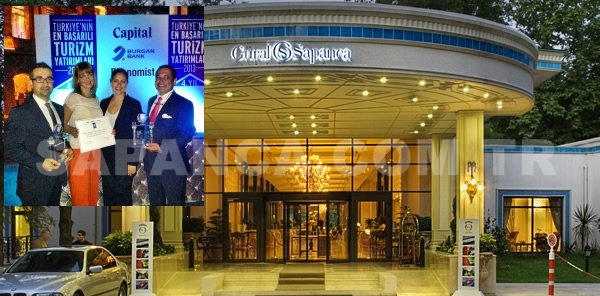 NG GÜRAL SAPANCA’YA SAĞLIK VE DOĞA TURİZİMİ KATEGORİSİNDE BİRİNCİLİK ÖDÜLÜ