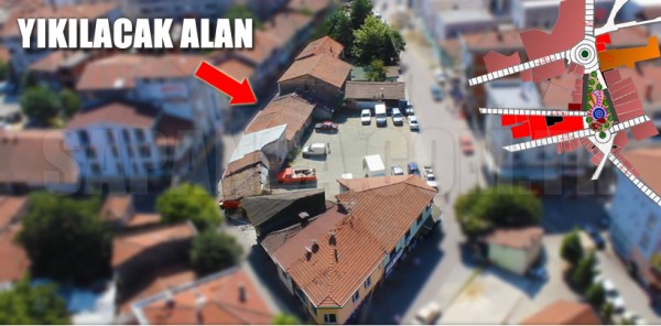 SAPANCA ÇARŞISINDA YIKIMLAR KURBAN BAYRAMINDAN SONRA BAŞLIYOR