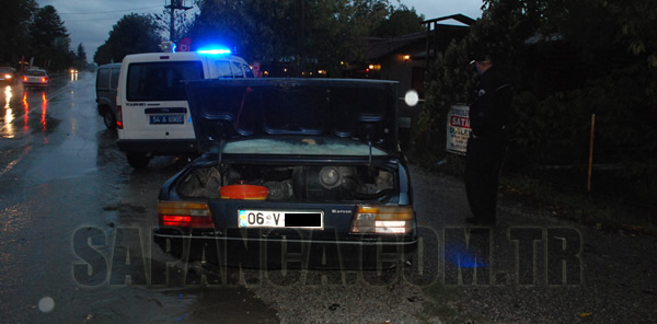 GÖLCÜK’TEN ÇALINAN OTOMOBİL SAPANCA’DA BULUNDU