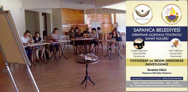 KIRKPINAR AÇIK HAVA TİYATROSU SANAT KULÜBÜ’NDEN RESİM VE FOTOĞRAF SERGİSİ