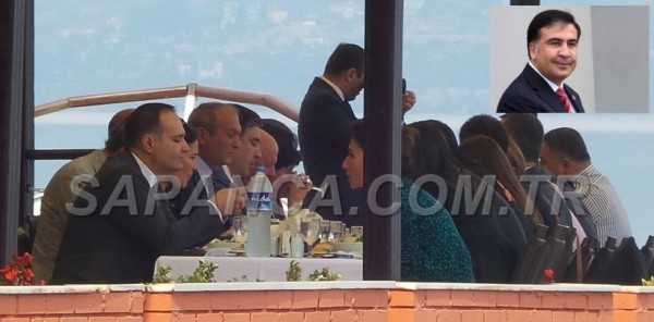 GÜRCİSTAN CUMHURBAŞKANI SAAKAŞVİLİ SAPANCA'DA