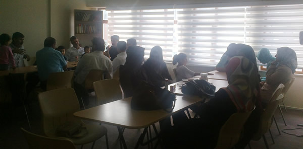 ÖZGÜR-DER ÜYELERİ BAYRAMLAŞTI