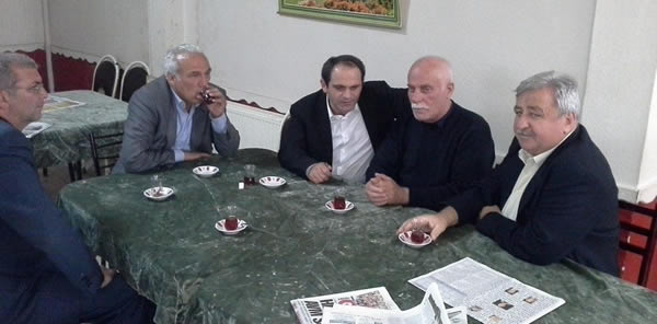 ECEVİT KELEŞ BAYRAM ZİYARETLERİNE DEVAM EDİYOR