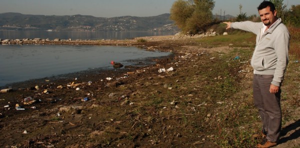 SAPANCA GÖLÜ’NDEKİ ÇEKİLME DEVAM EDİYOR