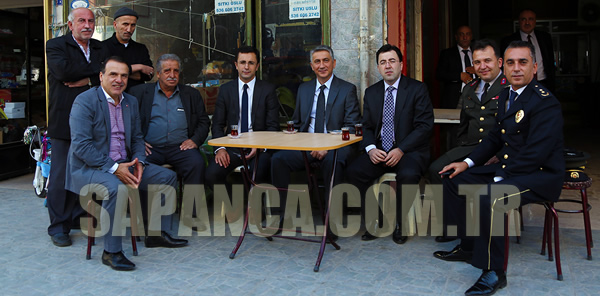 SAPANCA PROTOKOLÜNDEN ESNAF ZİYARETİ