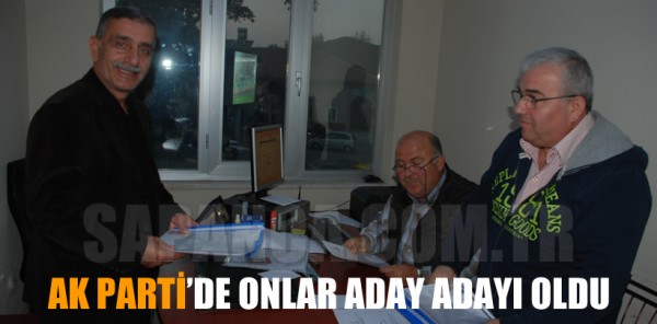 AK PARTİ’DE BAŞVURU SÜRESİ SONA ERDİ İŞTE ADAY ADAYLARI