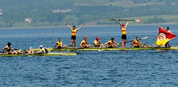 KÜREKTE ŞAMPİYON GALATASARAY OLDU