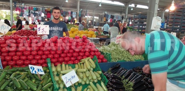 SAPANCA CUMA PAZARI 8 KASIM TARİHLİ PARAKENDE SEBZE VE MEYVE FİYATLARI