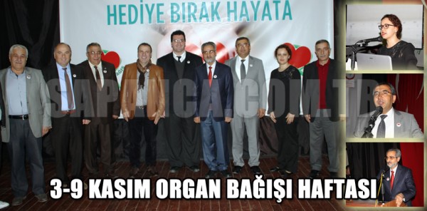 3-9 KASIM ORGAN BAĞIŞI HAFTASI