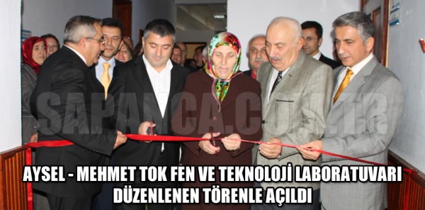 AYSEL - MEHMET TOK FEN VE TEKNOLOJİ LABORATUVARI DÜZENLENEN TÖRENLE AÇILDI
