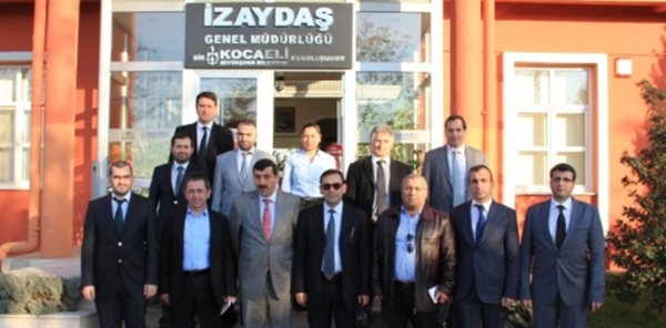 VALİ YARDIMCISI SARI'DAN İZAYDAŞ'A ZİYARET