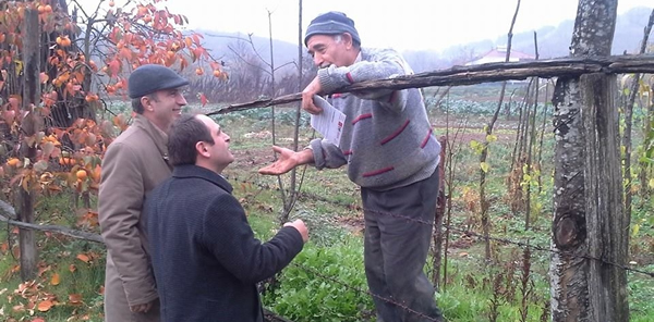 ECEVİT KELEŞ VE SELAMİ KARAKADI KAHRAMAN KÖYÜNDE