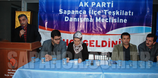 AK PARTİ SAPANCA İLÇE DANIŞMA MECLİSİ TOPLANTISI YAPILDI