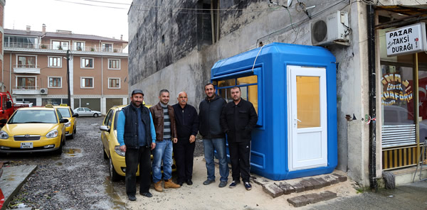 PAZARYERİ TAKSİ DURAĞI ÇALIŞANLARI MAĞDUR EDİLMEDİ