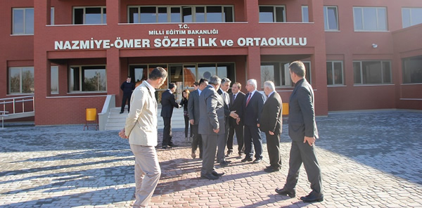KAYMAKAM AZCAN, NAZMİYE - ÖMER SÖZER İLK VE ORTAOKULU’NDA