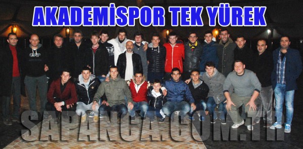 YÖNETİMDEN AKADEMİSPOR’A KUTLAMA YEMEĞİ
