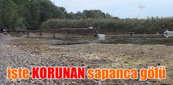 ZEKİ TOÇOĞLU: 'SAPANCA GÖLÜ’NÜ KORUYORUZ'