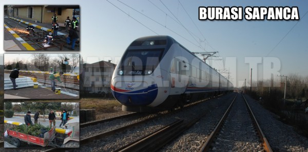 BAŞBAKAN SAPANCA'YA YHT İLE GELECEK