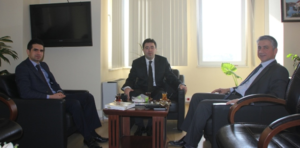 SAVCI ŞAHİN’DEN KAYMAKAM AZCAN’A VEDA ZİYARETİ