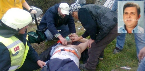 O KAMYON SÜRÜCÜSÜ HAYATINI KAYBETTİ