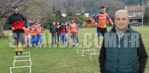 SAPANCA AKADEMİSPOR, ALİFUATPAŞASPOR MAÇI HAZIRLIKLARINI TAMAMLADI