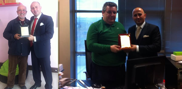 ALAÇAM ORTAOKULU’NDAN HAYIRSEVERLERE PLAKET