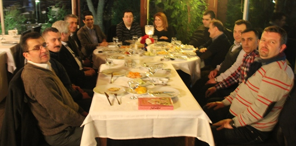 SAVCI ŞAHİN’E VEDA YEMEĞİ DÜZENLENDİ